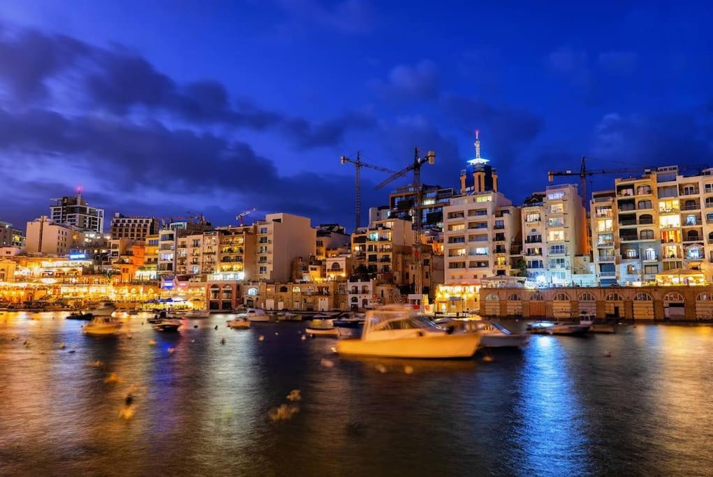Urban Front - Walking Distance From Paceville And St George Bay Beach Is-Swieqi Екстер'єр фото